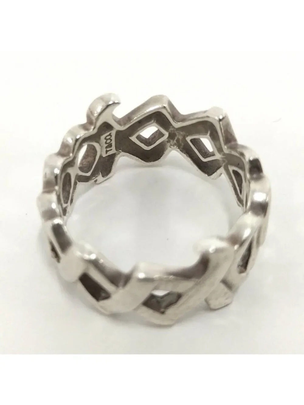 Tiffany & Co Love Kiss Paloma Picasso Ring Silver
